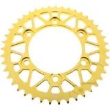 Alu-Kettenrad 43Z Gold für Motorräder