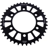 REAR SPROCKET ALUMINIUM 39 TOOTH PITCH 520 BLACK