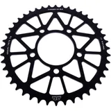 Alu - Kettenrad 44Z Teilung 520 schwarz JT Innendurchmesser 076 Lochkreis 100 passend für: QJMotor SRK