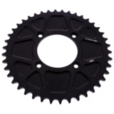 Rear sprocket aluminium 42 tooth pitch 520 black ESJOT for: Beta Evo, Honda Cota