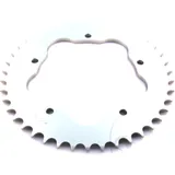 Alu-Kettenrad 42Z Teilung 520 silber für Kettenradträger 7585011