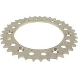 Alu chain wheel 37T pitch 520 silver Esjot insidedu Alu chain wheel 37T pitch 520 silver Esjot insidedu