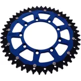 Kettenrad Dual 48Z Teilung 520 blau ZF Innendurchmesser 105 Lochkreis 124 passend für: TM Racing EN, MX