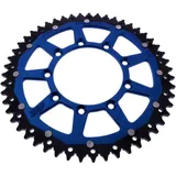 Kettenrad Dual 51Z Teilung 520 blau ZF Innendurchmesser 105 Lochkreis 124 passend für: TM Racing EN, MX