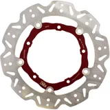 BRAKE DISC VEE EBC RED for Motorcycles