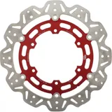 Brake disk VEE EBC red