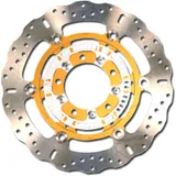 Bremsscheibe Contour X EBC Stahl rostfrei mit ABS Ring passend für: Kawasaki Z, KLE, ER - 6N