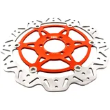 Bremsscheibe VEE EBC orange passend für: Ducati Supersport, 916, SL, Moto Morini Corsaro, 9 1/2, Sport