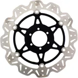 Brake disc vee front EBC vee rotor black for: Aprilia Mana, RSV, Shiver