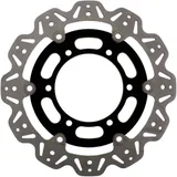 Brake disc vee front EBC vee rotor black for: Triumph Trophy, Daytona, Sprint