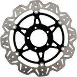 Brake disc vee front EBC vee rotor black for: Ducati Monster, Multistrada, Hypermotard