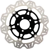 Brake disc vee front EBC vee rotor black for: Kawasaki W, ZZR, ZR