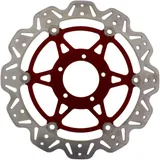 Bremsscheibe VEE EBC rot passend für: Ducati Monster, Multistrada, Hypermotard