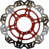 Bremsscheibe VEE EBC rot passend für: Honda CB, CBR, CTX