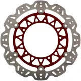 EBC Vee Rotor Floating Brake Disc Red