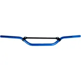 Alu Lenker 22mm hoch mit Mittelstrebe in Blau
