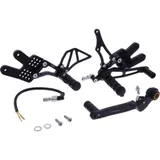Footrest system alu