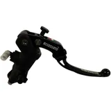 Accossato hydraulische Bremsarmatur 19 mm Kolben Falthebel schwarz für 22mm Lenker