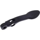 Brake lever black long accossato