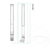 O - Ring 3X34. 5 mm Kayaba passend für: Sherco SE, SEF, Honda CRF