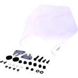 Windshield raptor PUIG transparent for: Honda CB, CBF, NTV, Triumph Bonneville, Thunderbird, Thruxton