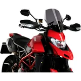 Sportscheibe New Generation Puig für Nakedbike dunkel passend für: Ducati Hypermotard