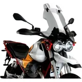 Touring screen visor PUIG smoke grey for: Moto Guzzi V85