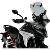 Touring screen visor PUIG smoke grey for: Ducati Multistrada