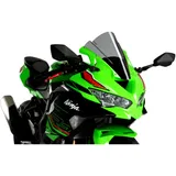 Screen z - racing PUIG smoke grey for: Kawasaki ZX - 4RR