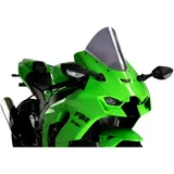 Scheibe R - Racing Puig dunkel passend für: Kawasaki ZX - 10R, ZX - 10RR