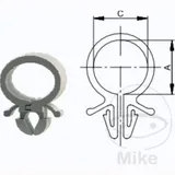 Wireclamp black JMP