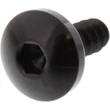 Schraube selbstschneidend 6 mm x 16 mm Aluminium schwarz