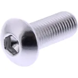 Linsenschraube JMP Bolt M10 x 1.25 mm 25 mm Alu silber