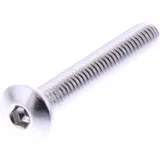 Linsenschraube JMP Bolt M4X0.7 mm 25 mm Alu silber