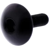 Linsenschraube JMP Bolt M5X0.8 mm 16 mm Alu schwarz für Motorräder