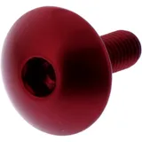 Linsenschraube für Motorräder JMP Bolt M5X0.8 mm 16 mm Alu rot