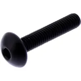 DOME HEAD BOLT JMP for Motorcycles M5X0.8MM 25MM ALUMINIUM BLACK