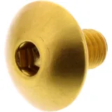 Linsenschraube für Motorrad JMP Bolt M6X1.00mm 10mm Aluminium Gold