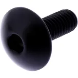 DOME HEAD BOLT JMP M6X1.00MM 16MM ALUMINIUM BLACK