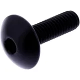 Linsenschraube JMP Bolt M6X1.00 mm 20 mm Alu schwarz