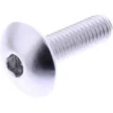Linsenschraube JMP Bolt M6X1.00 mm 20 mm Alu silber