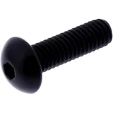 Linsenschraube JMP Bolt M6X1.00 mm 20 mm schwarz für Motorräder