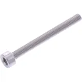 Hex Socket Cap Screw M3x0.5mm 30mm Aluminium Silver