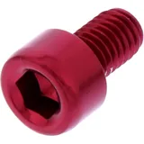 Hex Socket Cap Screw M5X0.8mm 8mm Aluminum Red