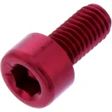 Zylinderschraube JMP Bolt M5X0.8 mm 10 mm Aluminium rot