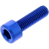 Zylinderschraube JMP Bolt M5X0.8 mm 16 mm Alu blau