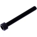 HEX SOCKET CAP SCREW M5X0.8MM 40MM BLACK ALUMINUM
