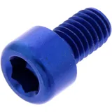 Zylinderschraube JMP Bolt M6X1.00 mm 10 mm Alu blau