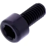 Zylinderschraube M6X1.00 mm 12 mm Alu schwarz