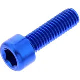 Zylinderschraube JMP Bolt M6X1.00 mm 20 mm Aluminium blau